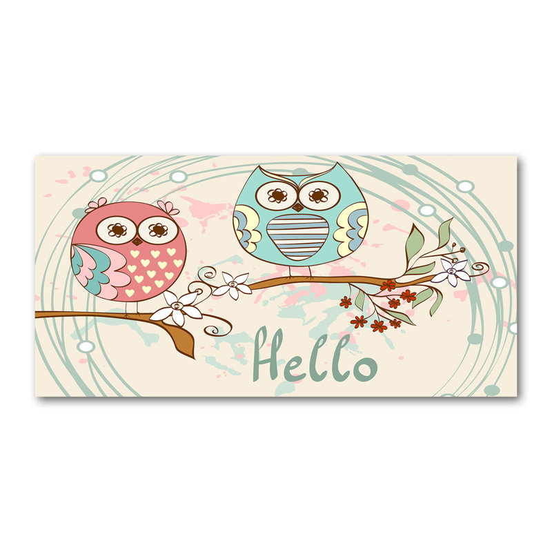 Owls - Wrapped Canvas Print