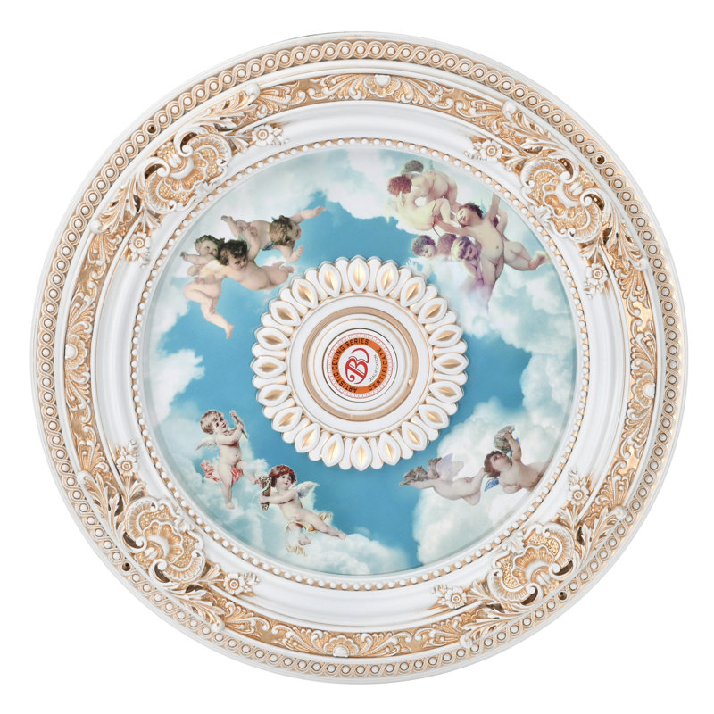 Médaillon Cherub Sky, Chérubin blanc