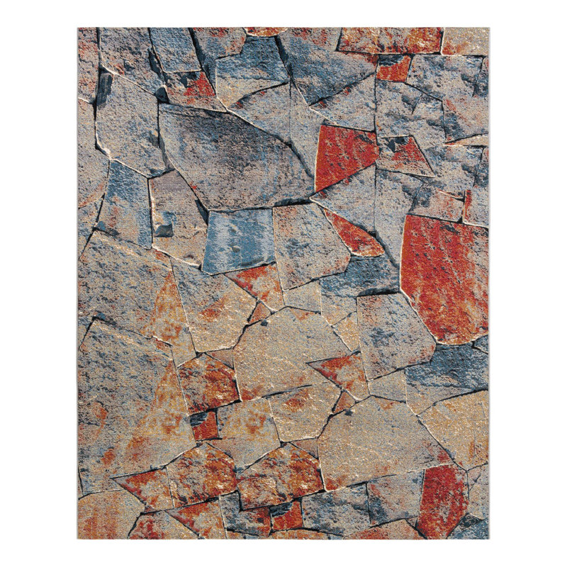 Keazia Indoor/Outdoor Area Rug, Rectangle 7'10" x 10'