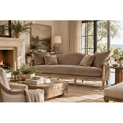 Maison Sofa – Smoky Mocha Velvet