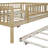 Wood Daybed with Trundle and Fence Guardrails-317973219-317973229