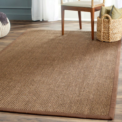 Auckland Jute/Sisal Brown Area Rug