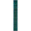 Overdyed Hand-Knotted Wool Modern-Contemporary Green Runner 2' 6" x 18' 10"