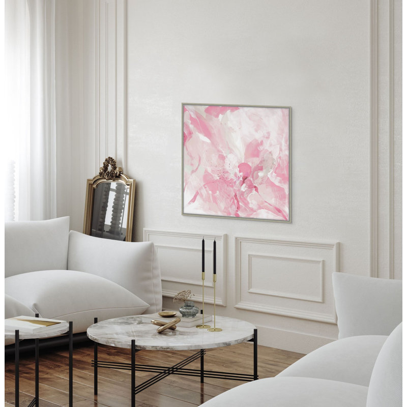 Pink Shores 2 Print by Studio L57 Contempo, 48.25" H x 48.25" W