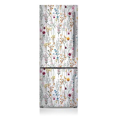 Field Flowers Freezer Door Sticker