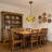 Single Light Sunflower Tiffany Chandelier