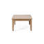 Table basse d'extérieur en bois d'acacia