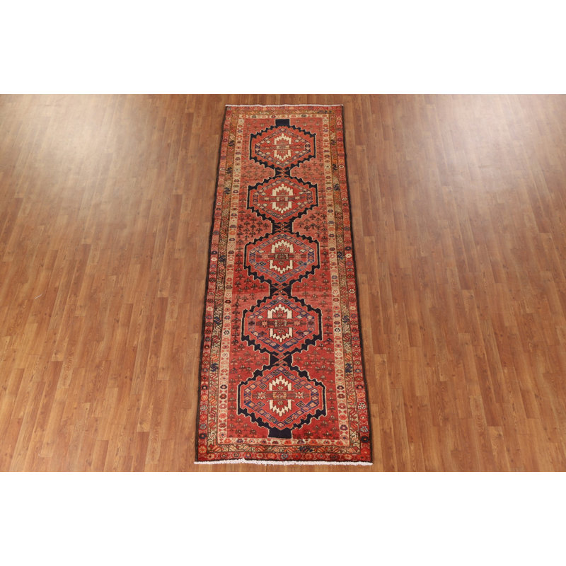 Geometric   Runner Rug 4x11