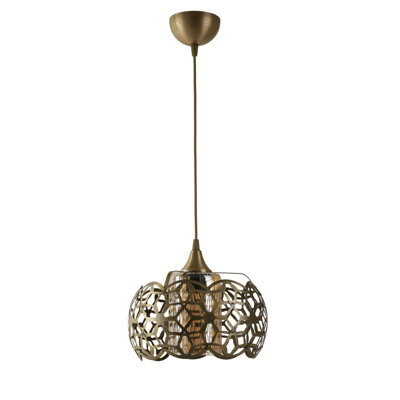 Lustre globe 1 lumière moderne