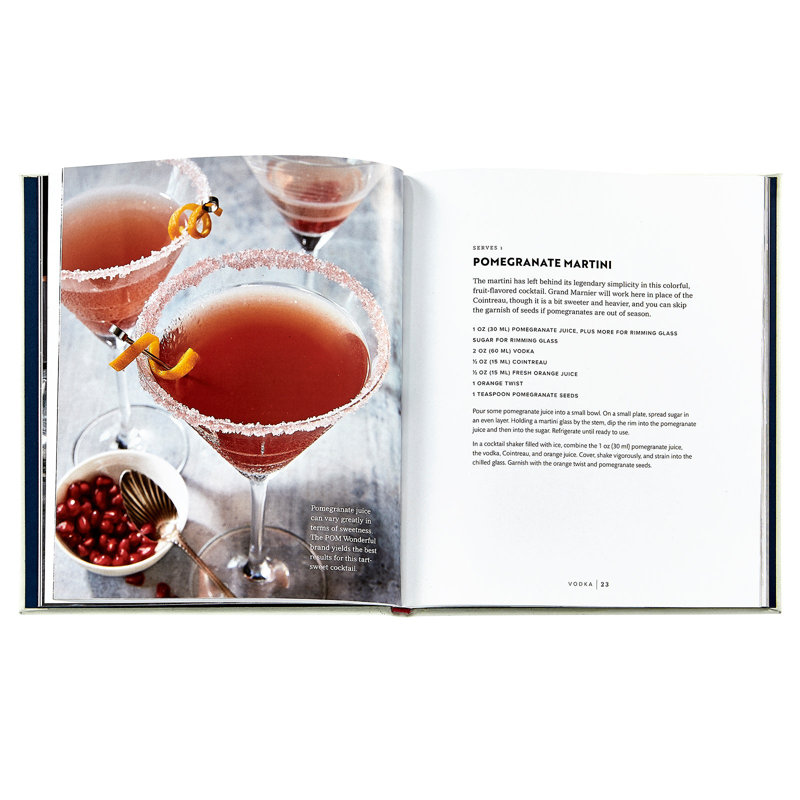 Williams Sonoma: Cocktails Modern Favorites To Make At Home Leather Bound Book