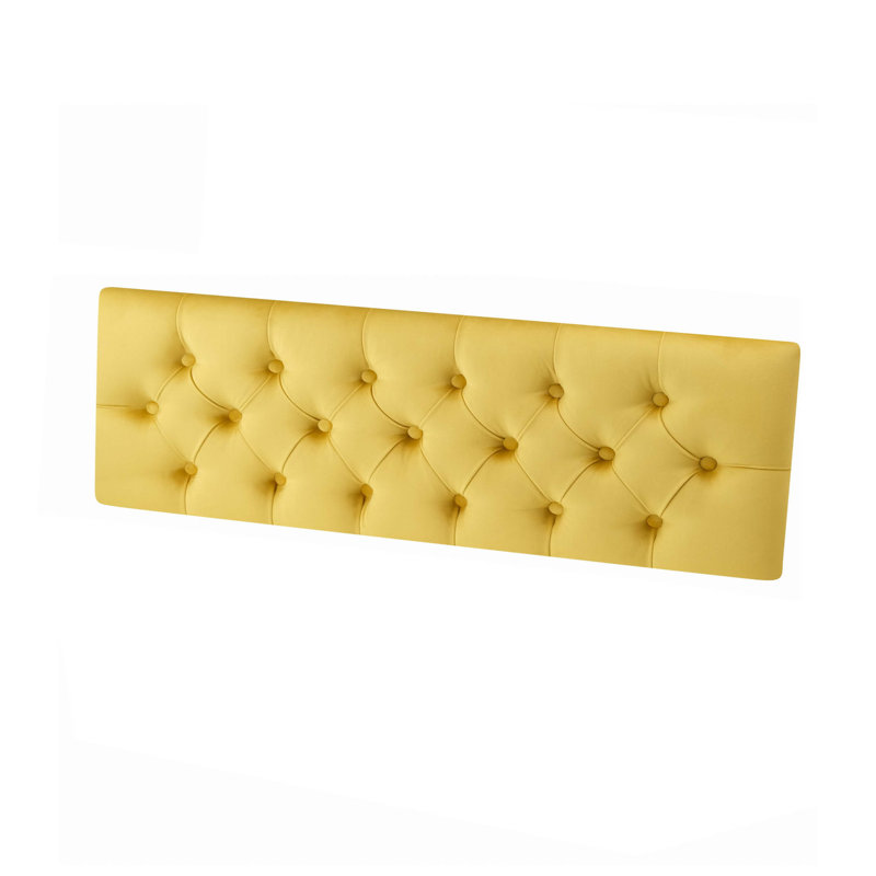 Luczak Upholstered Headboard, 100 x 45 cm, Honey