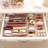 Kampff Acrylic 8 Compartment Makeup Organizer