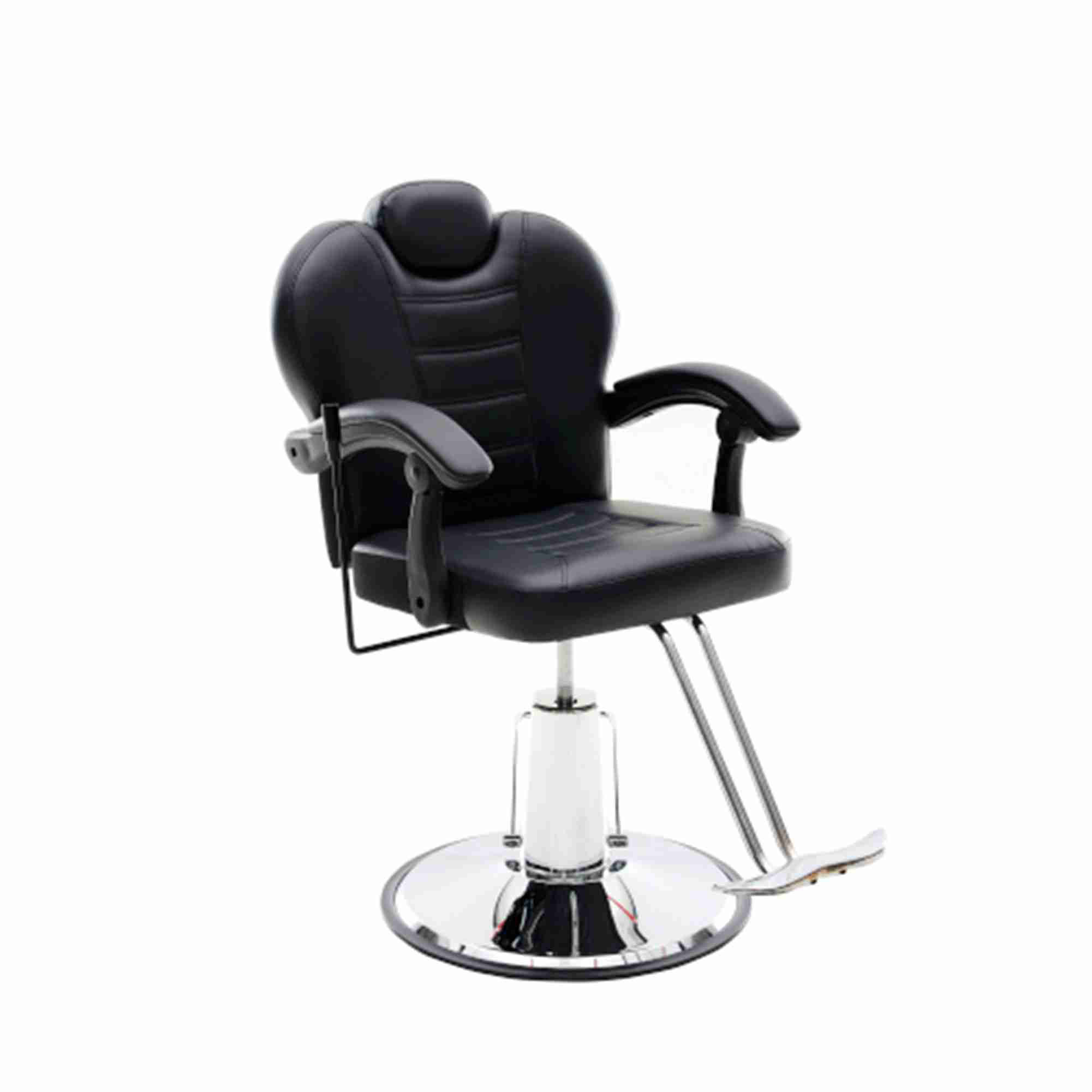 Inbox Zero 102°-140° Reclining Barber Chairs For Barbershop, Heavy Duty Hydraulic Pump 360 Swivel Salon Chair For Hair Stylist W115716934 - View #11
