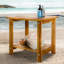 Candrice Rectangular Outdoor Side Table-1681849058
