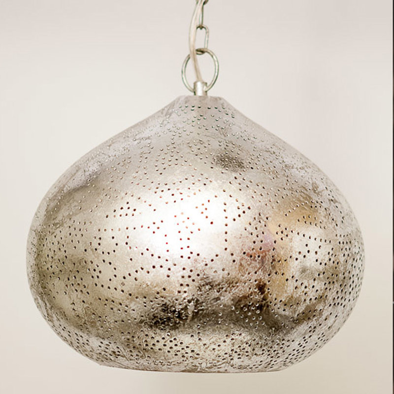 Cheatham 1 - Light Dome Pendant, Silver