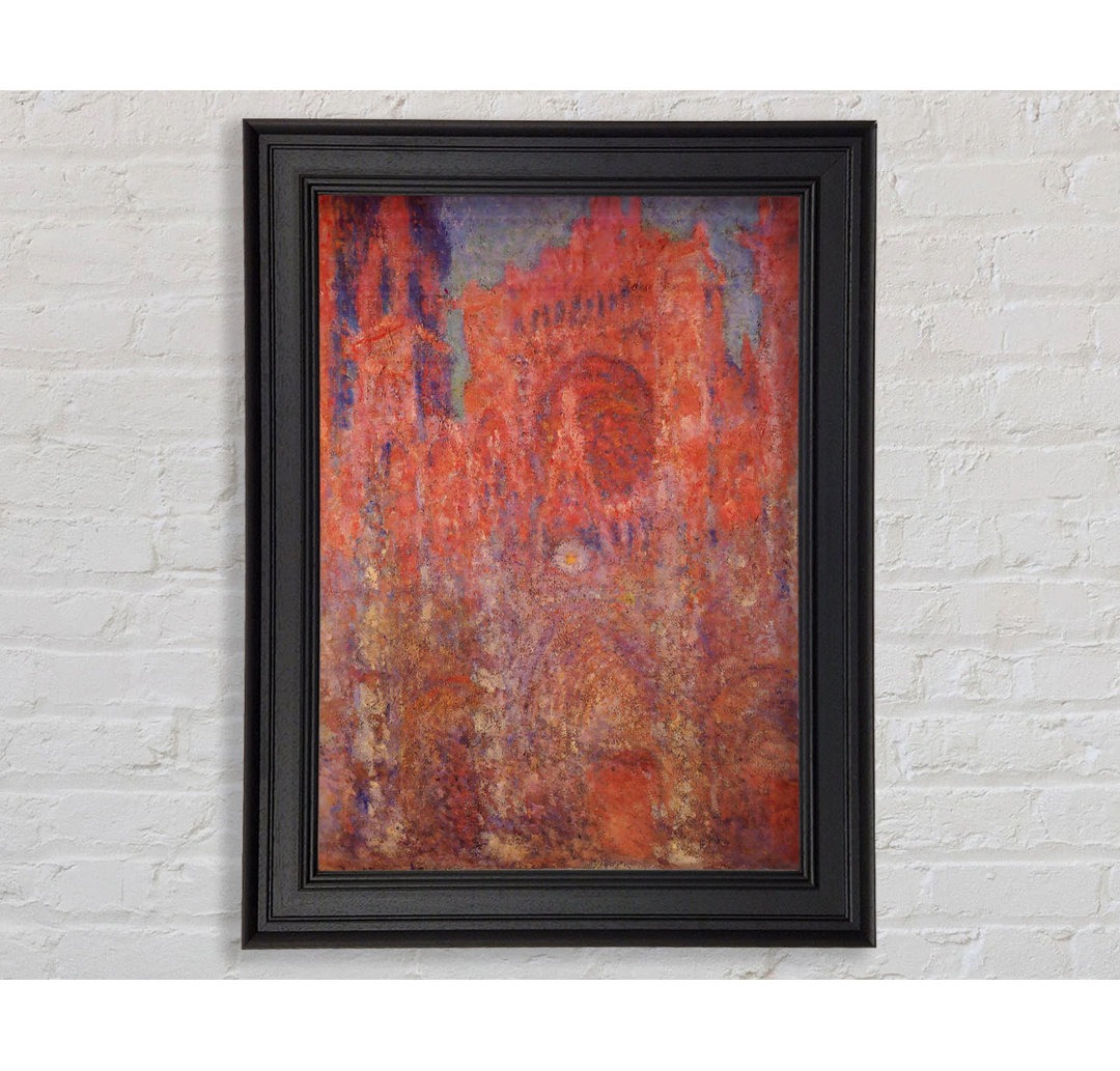 Claude Monet Fassade der Kathedrale von Rouen - Druck