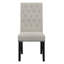 Chaises d'appoint rembourrées avec garniture cloutée Nantucket-1213279443