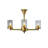 4 - Light Dimmable Cylinder Chandelier