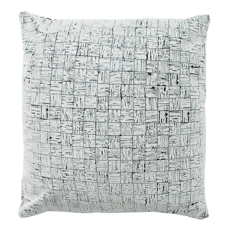 Halina Geometric Reversible Throw Pillow