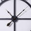 Metal Skeleton Wall Clock