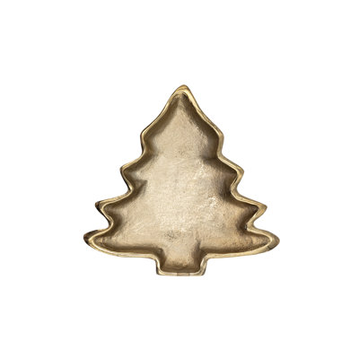 Cast Aluminum Tree Shaped Dish