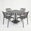 4 - Person Steel Dining Set