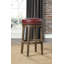Tabouret pivotant et court en bois massif Hassanah-177031230-160697586