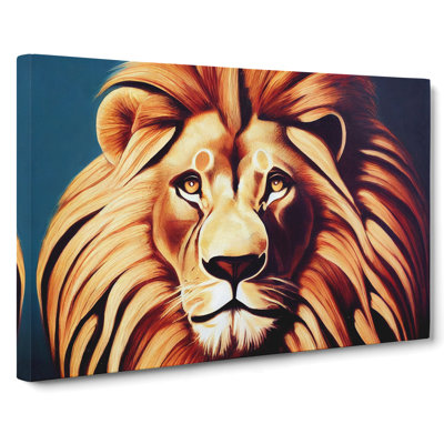 Prime Lion - Wrapped Canvas