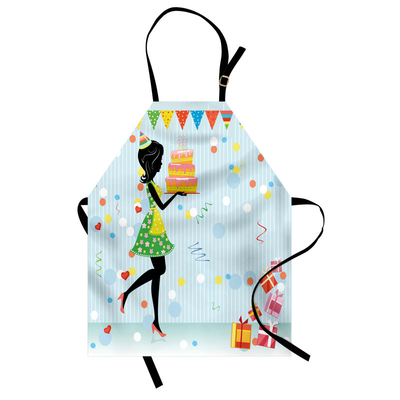 No Pattern Bib Apron