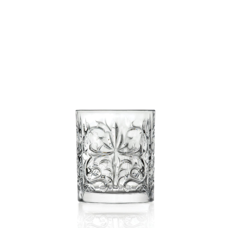 Whiskey Glasses - Double Old Fashioned Rocks Glass - Set of 4 - DOF -  12 oz - Made in Europe