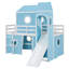 Lit mezzanine avec glissoire, tente et tour-1354743141-1347693445