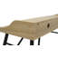 Bureau large avec rehausse Haddan-94654383