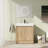 Joandre 29.57'' Single Bathroom Vanity with Resin Top