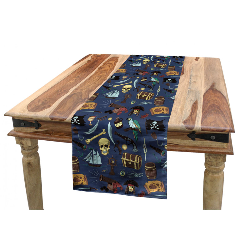 Geometric Table Runner, 120" x 16"