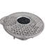 Table de patio grise 55000 - Gris