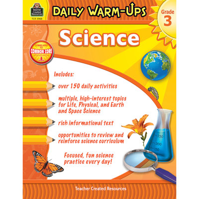 Daily Warm Ups Science Book Grade 3