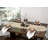 Ikeda Beige Winter Snow Scene Table Runner-1477830619