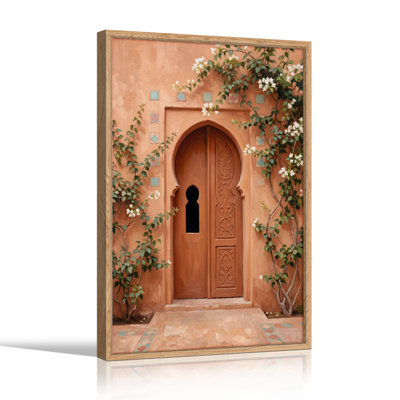 Porte d'arabesque, reproduction d'art sur toile, ensemble de 1