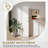 White Freestanding Cabinet 2 Doors Fixed Shelves Kitchen Dining Room