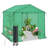8' x 8' Pop Up Walk-In Greenhouse, Outdoor Garden Warm Hot House Portable Greenhouse-119964210