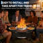 Rectangle Smokeless Outdoor Fireplace