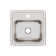 Lustertone 15" L x 15" W Dual Mount Kitchen Sink