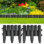 36 bordures de gazon vidaXL anthracite 32,8 pi PP-1100418116