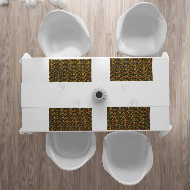 Polyester Food & Drink Rectangle Placemat