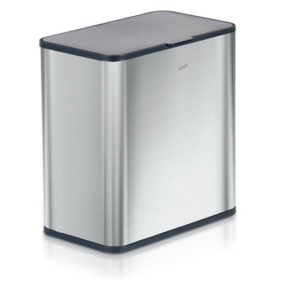 1.5 Gallon Roomate Stainless Steel Under Counter Trash Can with Clorox Odour Protection