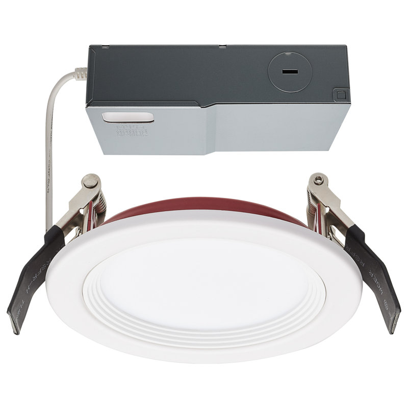 4 in. 5000 K Selectable 10 W Air-Tight IC Rated LED Canless Standard Recessed Lighting Kit