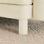 Boucle Fabric 3-Seat Sofa Including 2 Pillows，Ottoman-2137272121