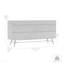 Commode 6 tiroirs en bois d'acacia gris