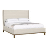 Michael Weiss Upholstered Wingback Bed