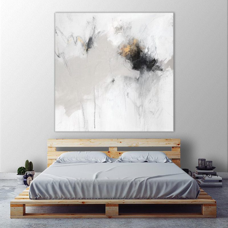 «Golden Beat Ii», reproduction d'art sur toile géante, H 54 po x l 54 po x P 1,5 po